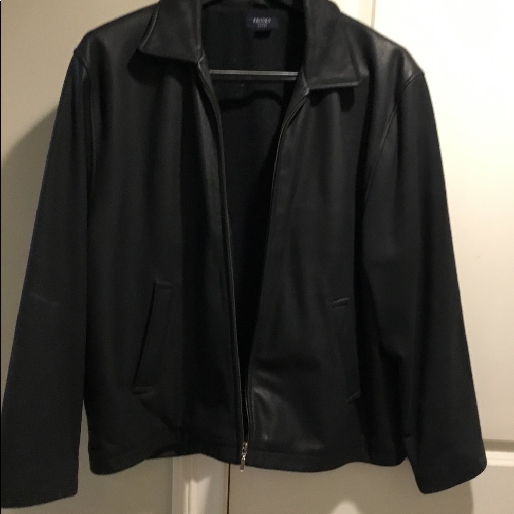 Men leather jacket